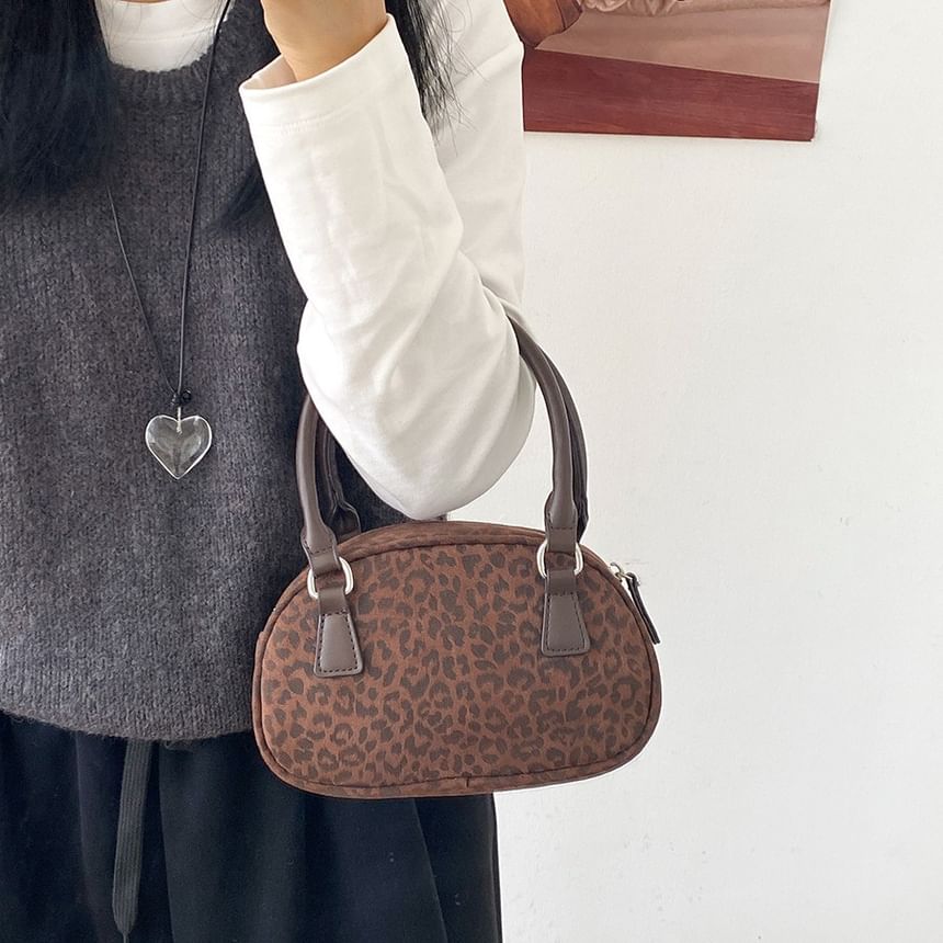 Bag Shoulder Print Leopard