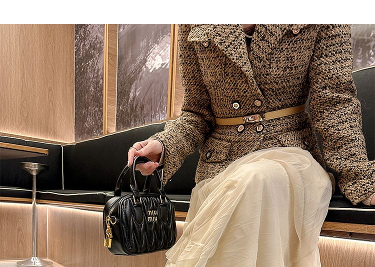 Panel Bow Accent Faux Leopard Heel Leather Brogue Print Pumps Low