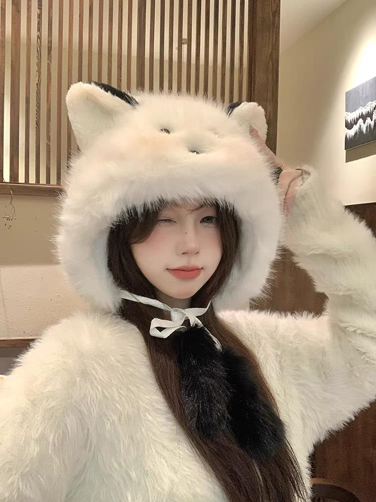 Hat Animal Cartoon Fluffy