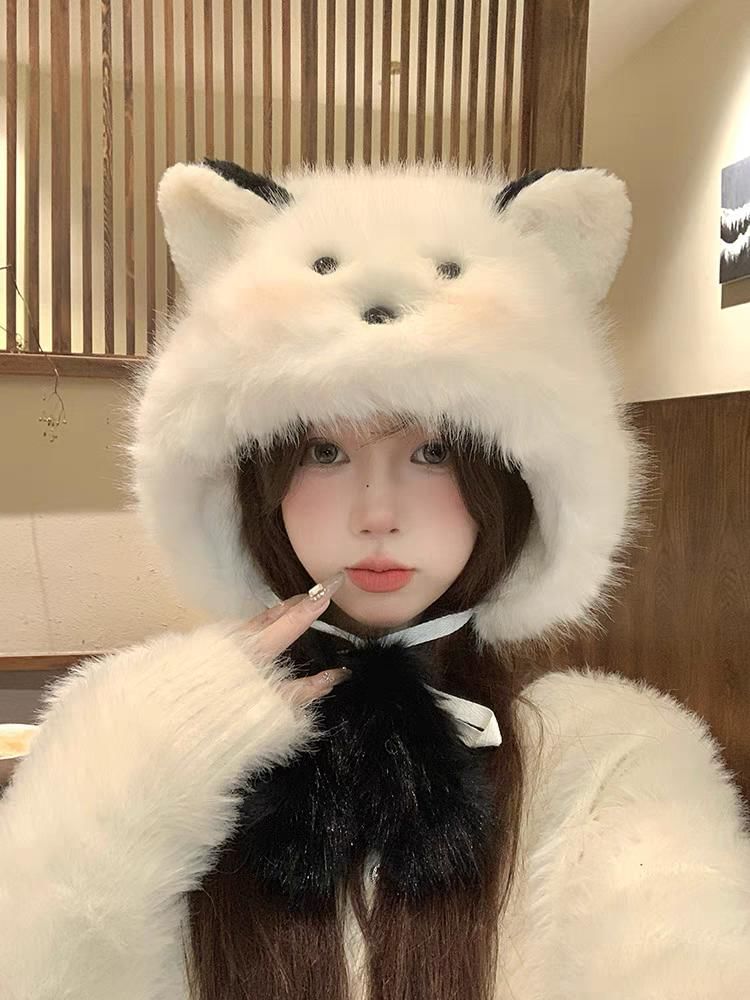 Hat Animal Cartoon Fluffy