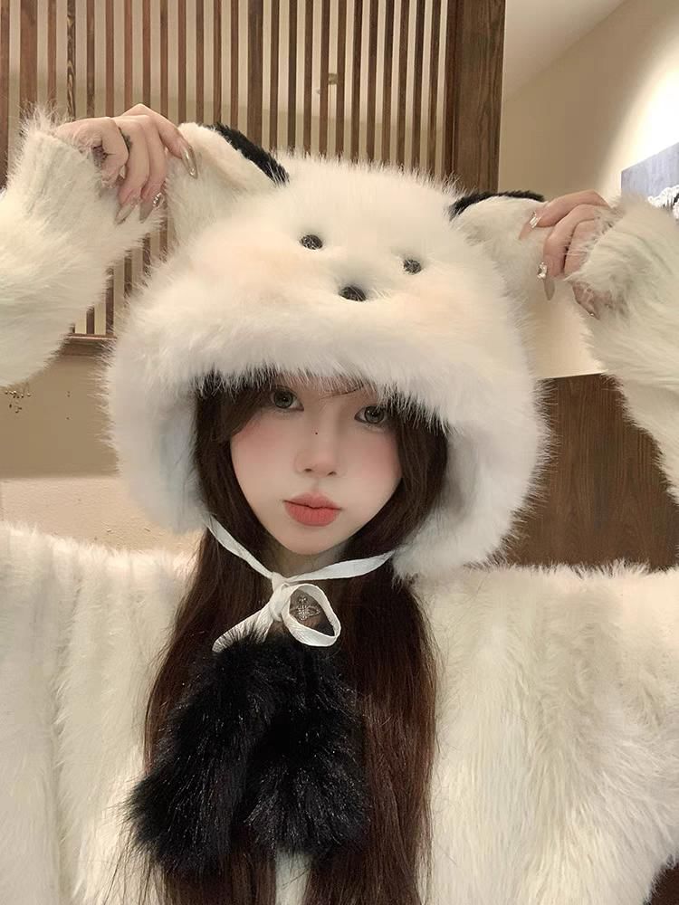 Hat Animal Cartoon Fluffy