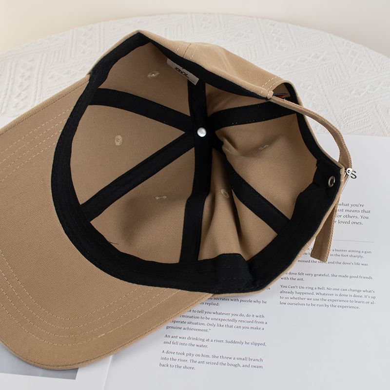 Applique Baseball Star Cap