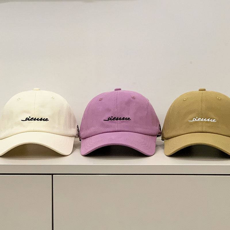 Embroidered Cap Letter