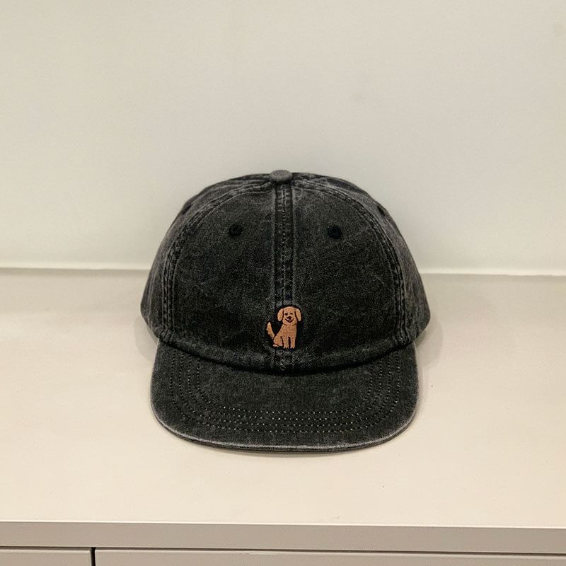 Dog Cap Embroidered