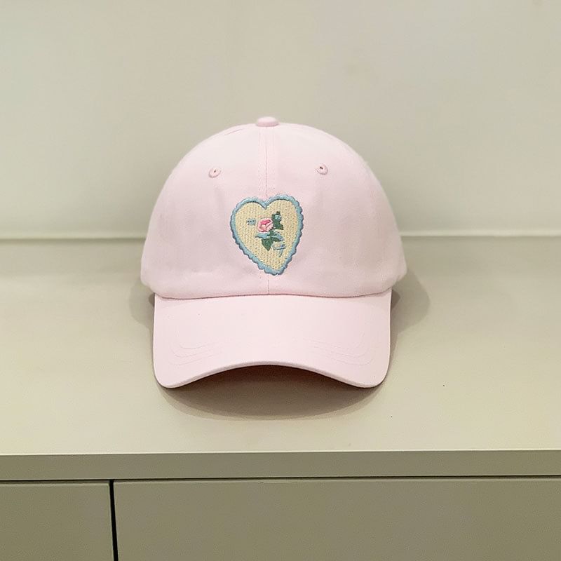 Cap Floral Embroidered