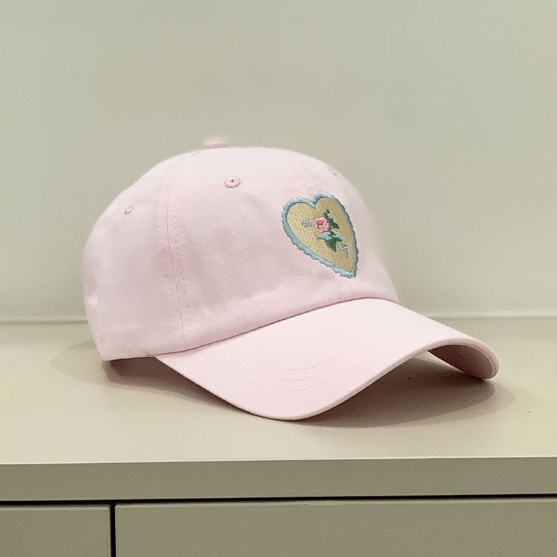 Cap Floral Embroidered