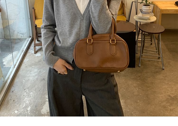 Mock Two-Piece V-Neck Cardigan