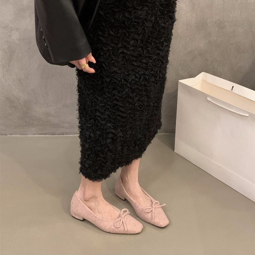 Toe Square Flats Bow
