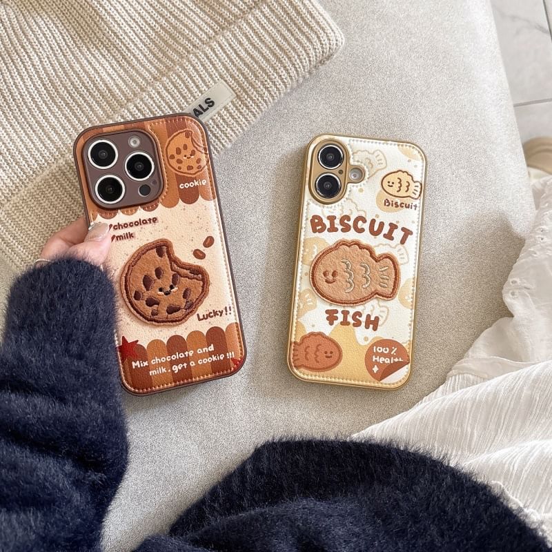 Case Bakery Phone Embroidered