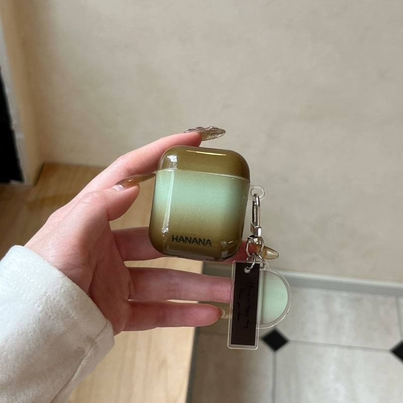 Earphone / Gradient Pro Skin Case Charm AirPods with