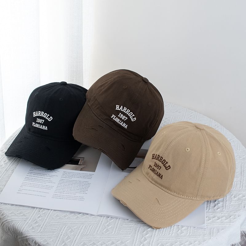 Embroidery Cap Lettering