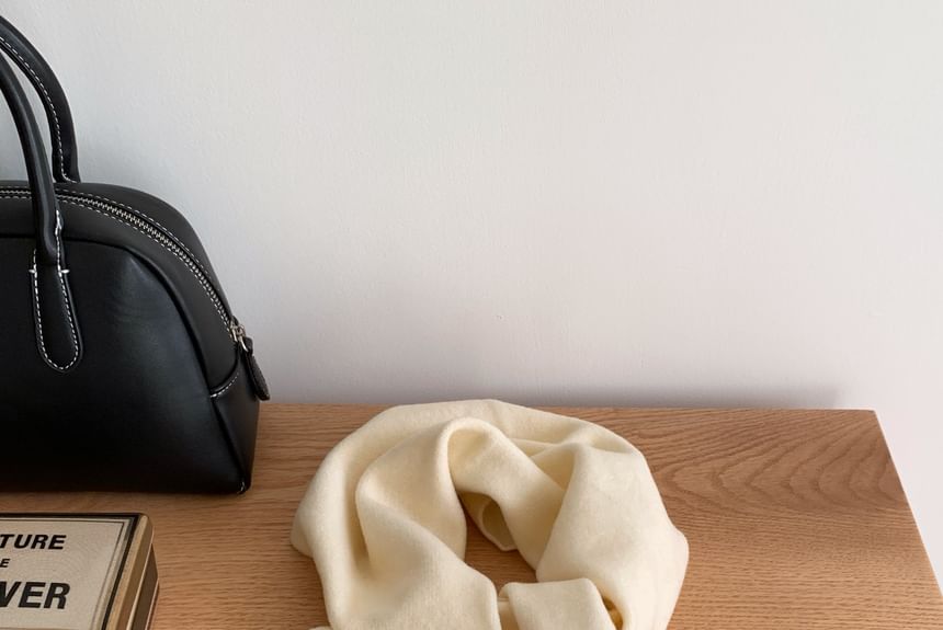 Buttoned Heart Scarf