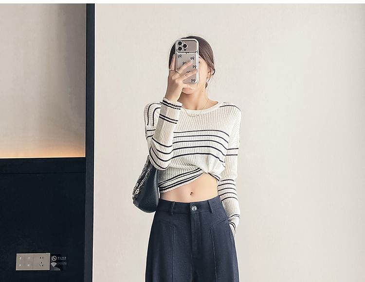 Dress Pants Wide High Leg Waist Plain