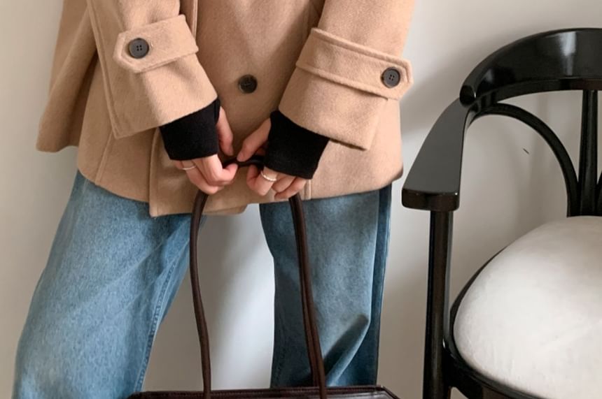 Plain Woolen Jacket