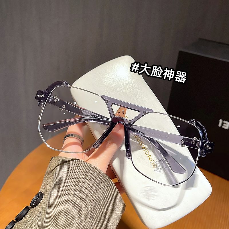 Half Glasses Aviator Frame