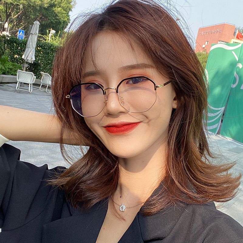 Frame Polygon Eyeglasses