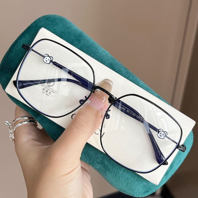 Eyeglasses Frame Polygon Thin