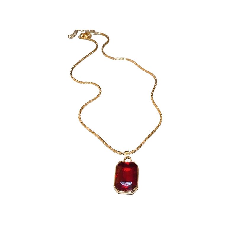 Pendant / Necklace Drop Rhinestone Hoop Earring