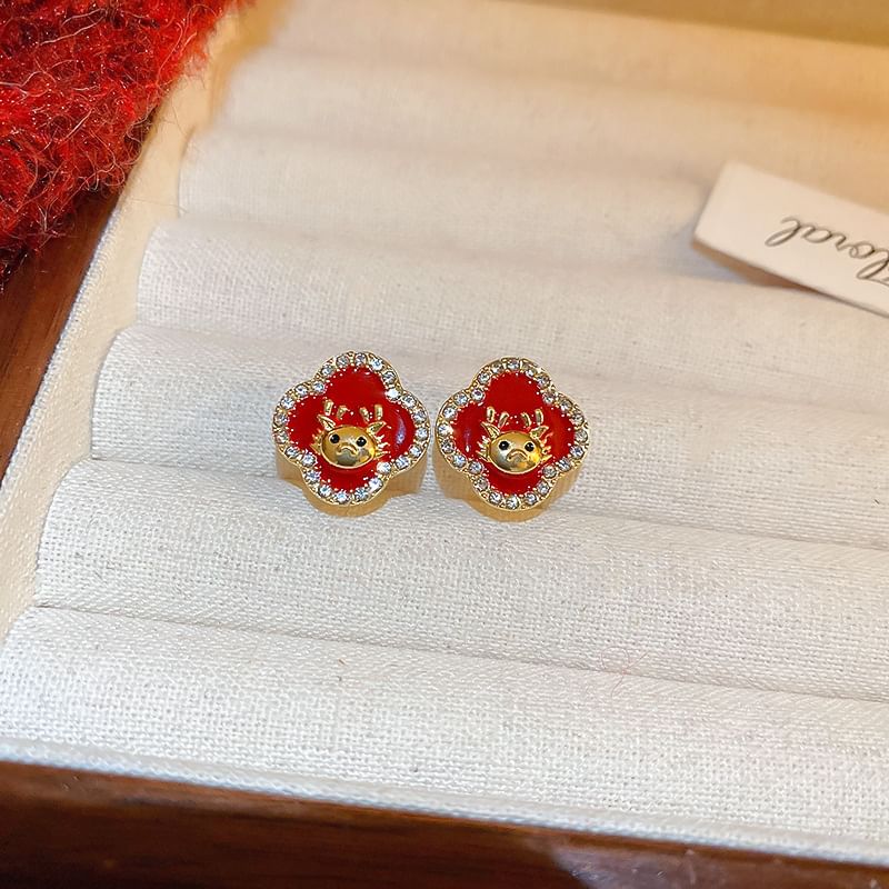 Earring Huggie Ear Stud Necklace / Cuff Drop