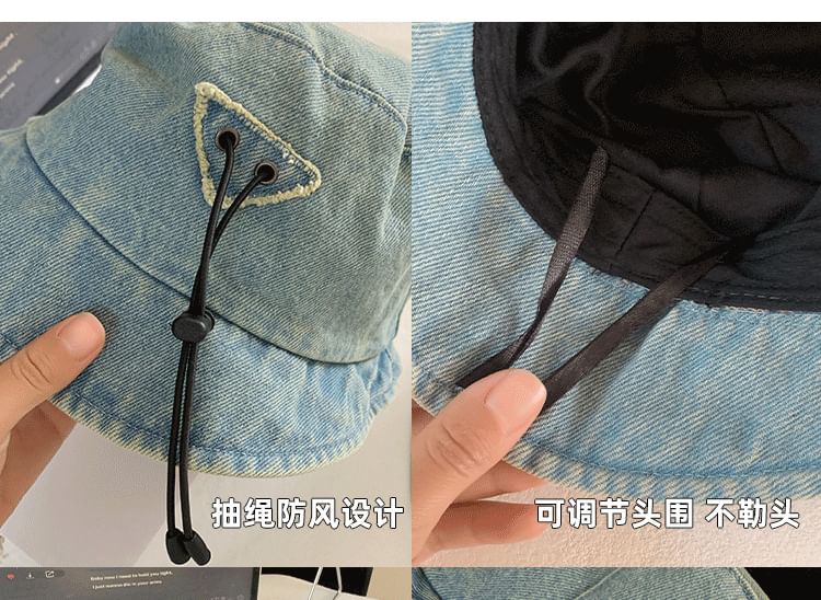 Denim Bucket Hat Washed