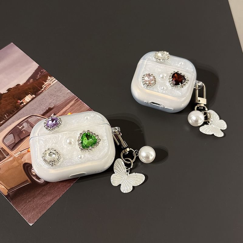 with Rhinestone AirPods / Case Pro Skin Charm Earphone