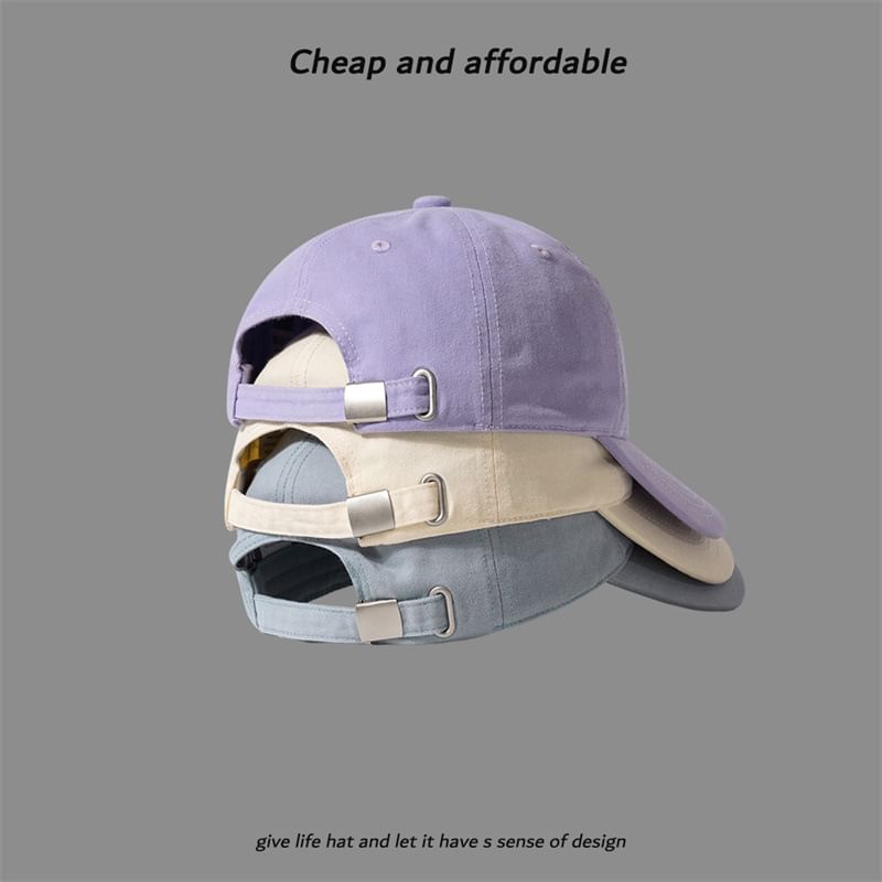 Baseball Cap Cat Embroidered