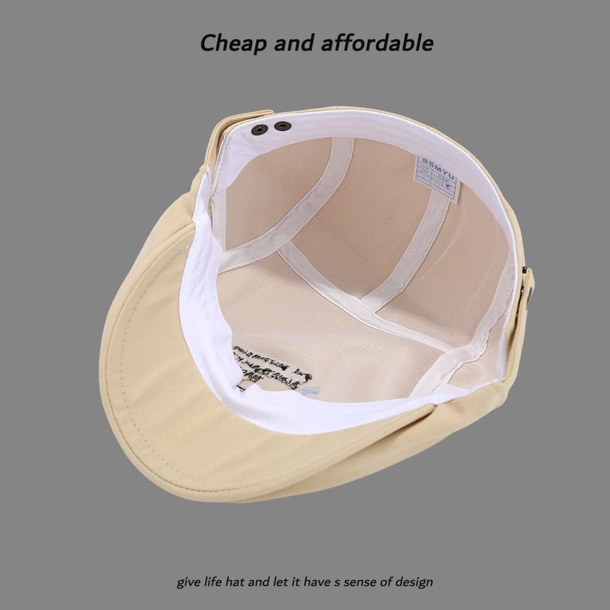 Newsboy Embroidery Cartoon Hat