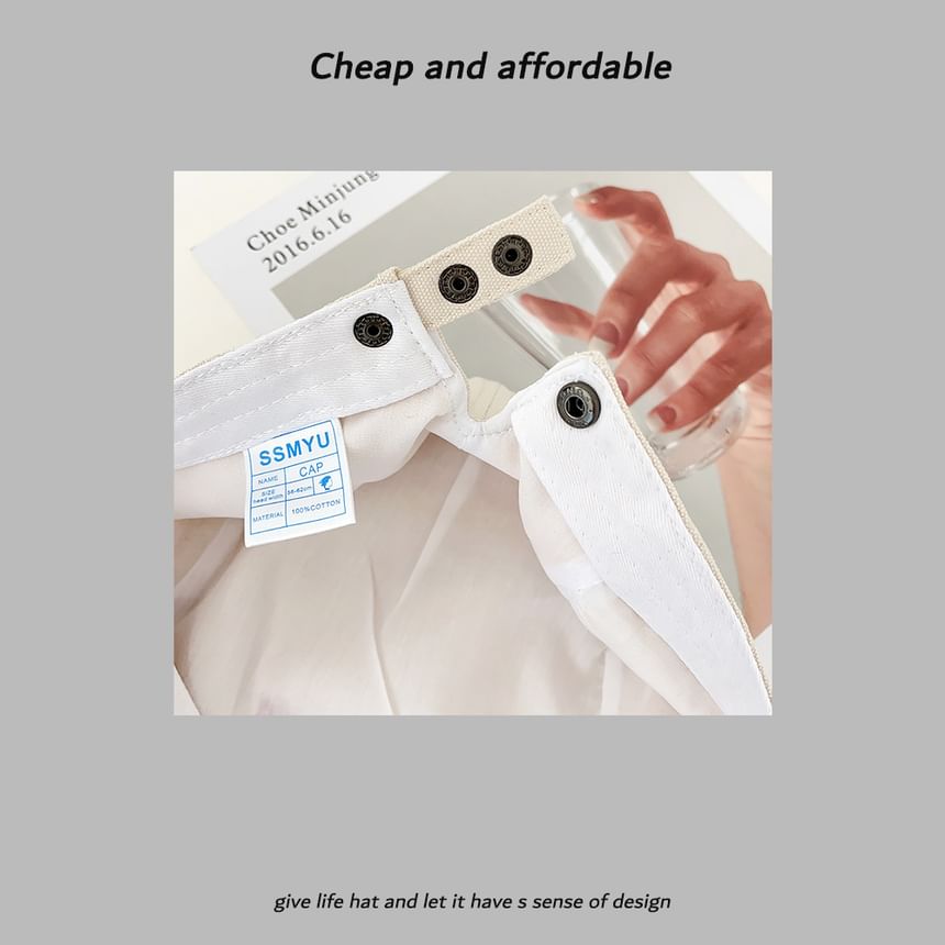 Embroidery Newsboy Cartoon Hat