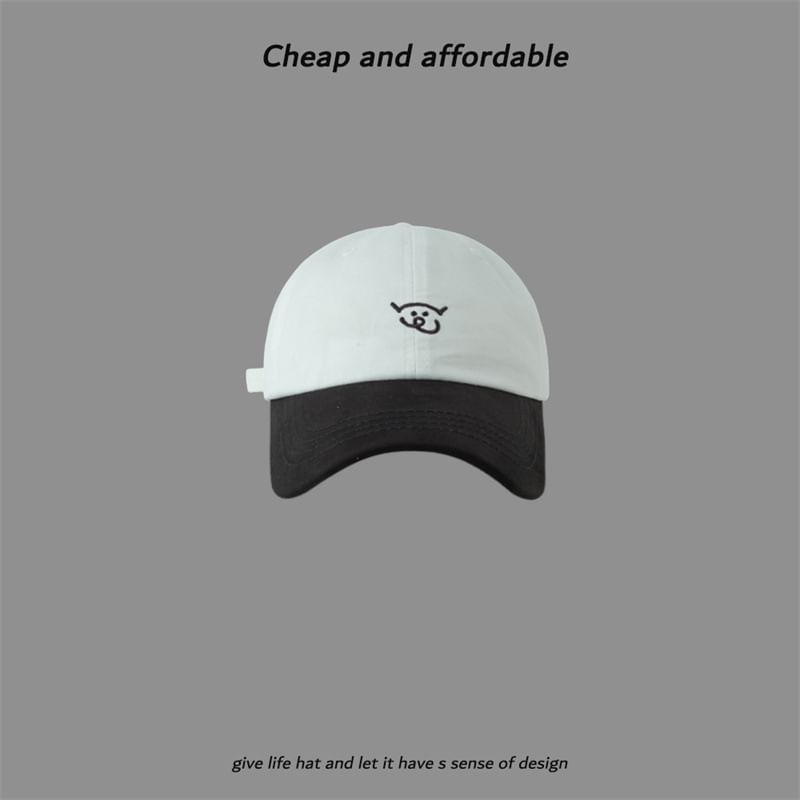 Embroidered Animal Baseball Cap