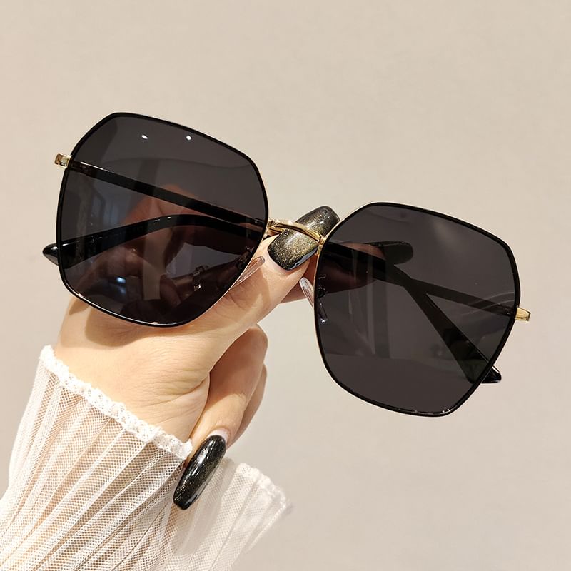 Geometric Sunglasses Oversized