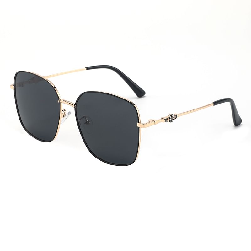Geometric Frame Sunglasses