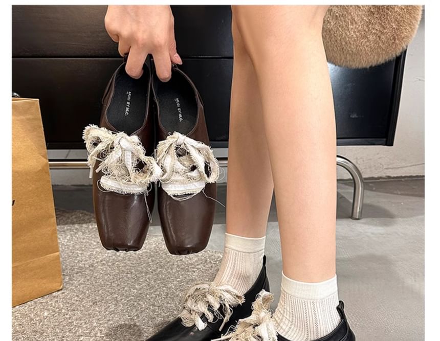 Lace-Ups Block Plain Heel