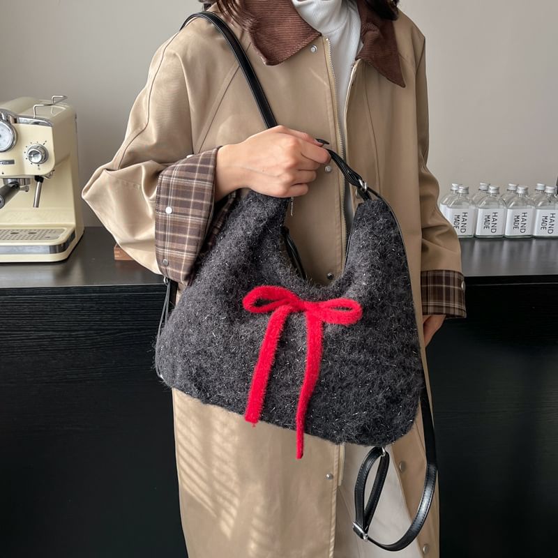 Bag Ribbon Accent Shoulder