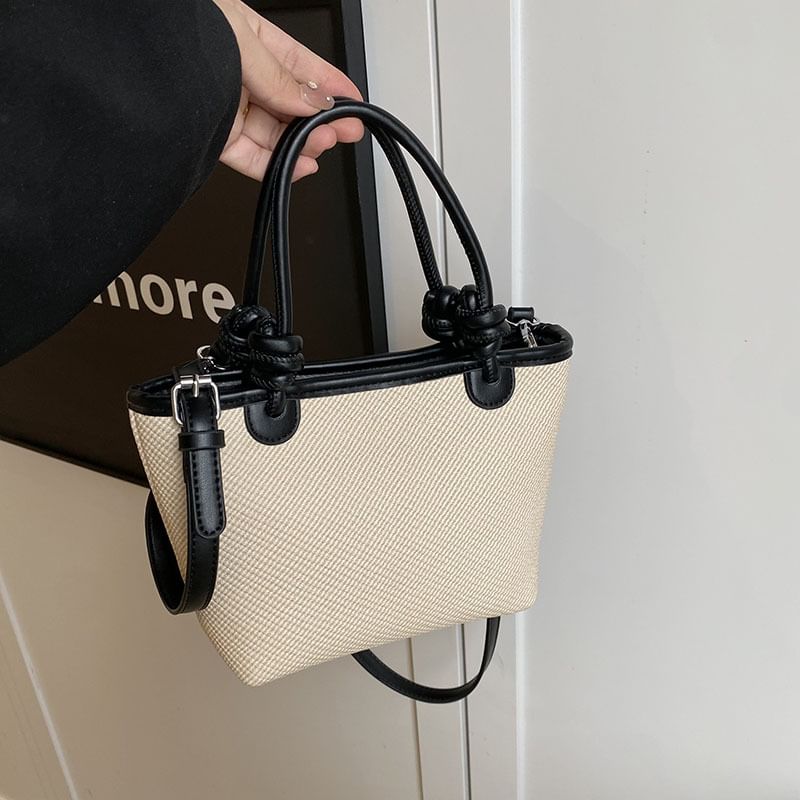 Trim Crossbody Contrast Bag