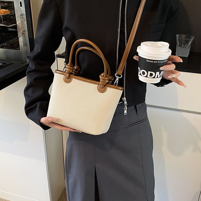 Trim Crossbody Contrast Bag