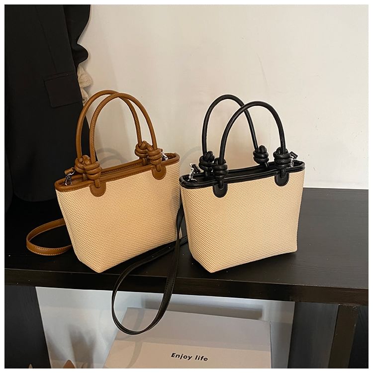 Trim Crossbody Contrast Bag