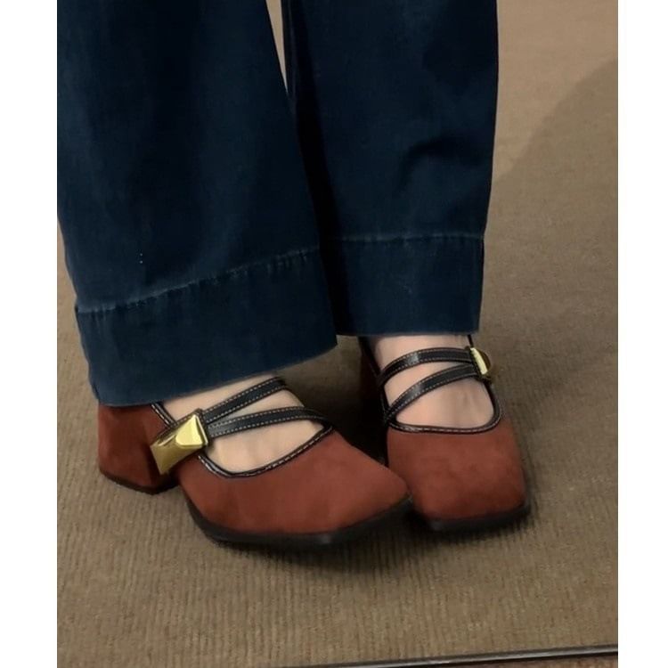 Heel Shoes Jane Chunky Mary