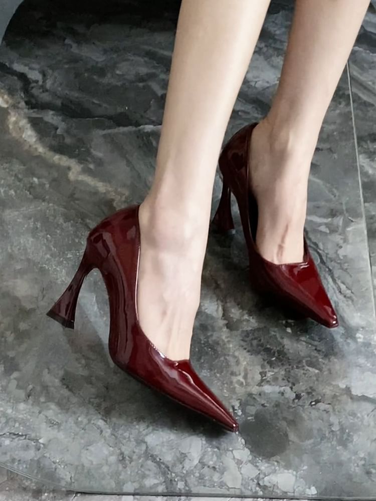 Stiletto Heel Pointy Pumps