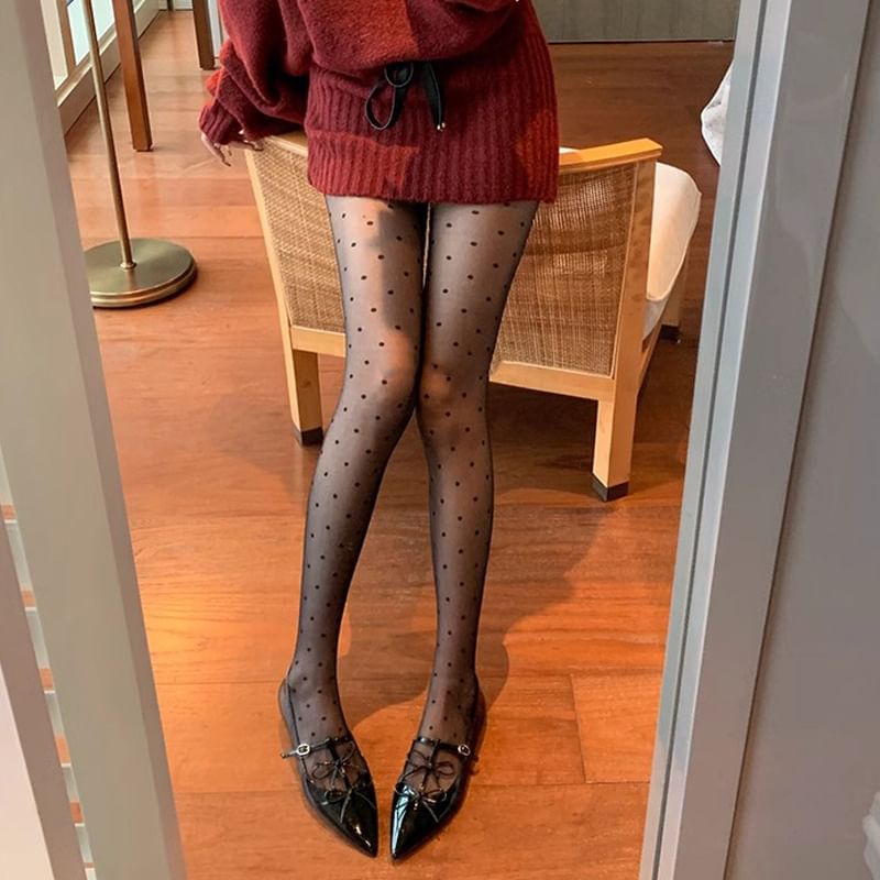 Pointed Jane Flats Bow Mary