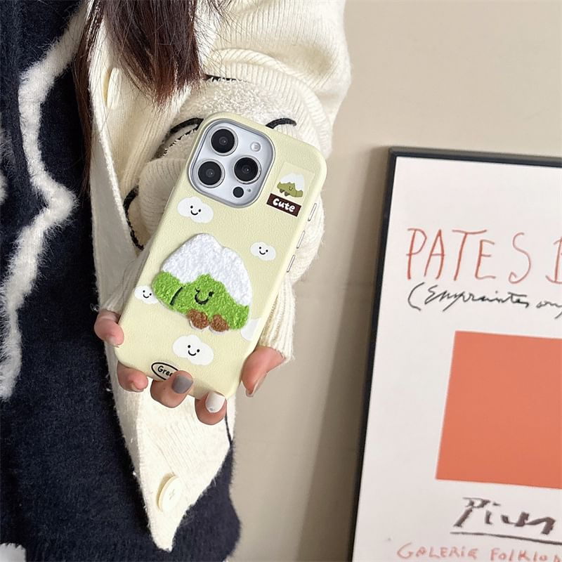 Embroidered Mountain Case Phone