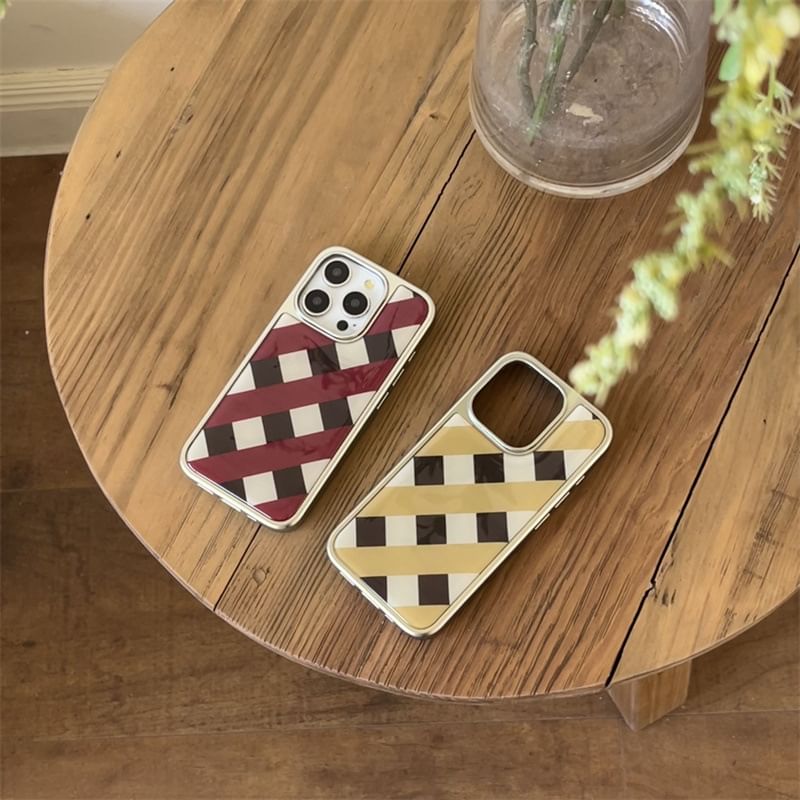Case Phone Plaid