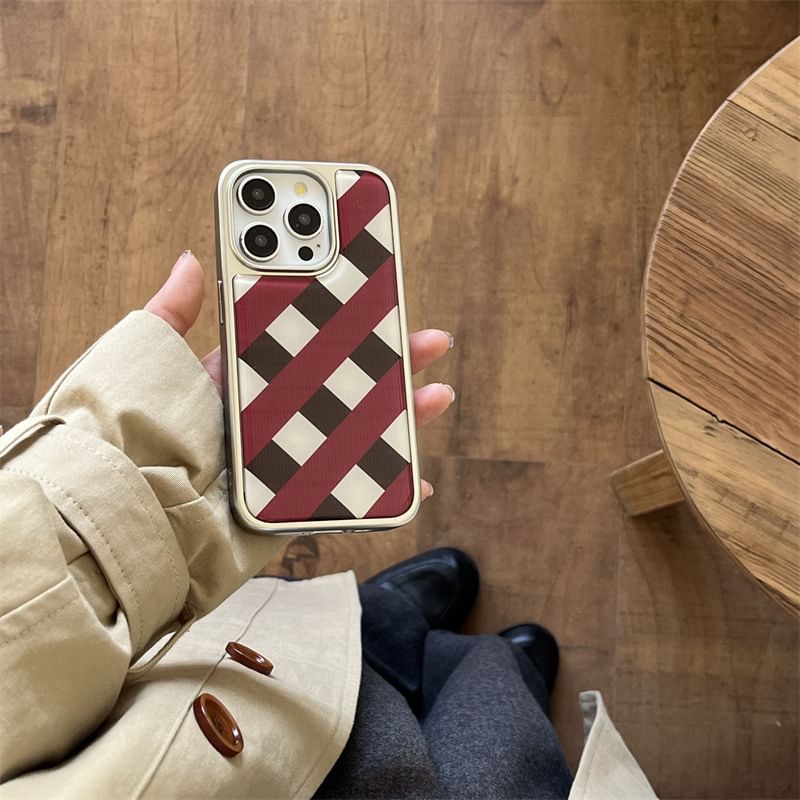 Case Phone Plaid