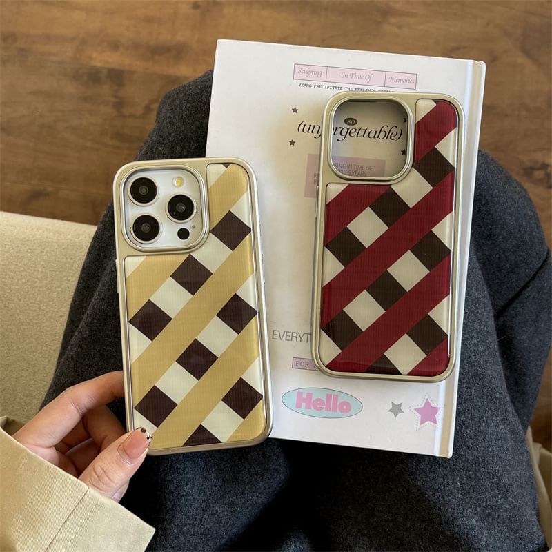 Case Phone Plaid