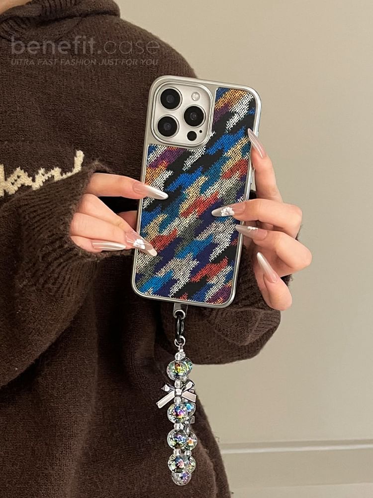 Case Set Phone Houndstooth / Strap