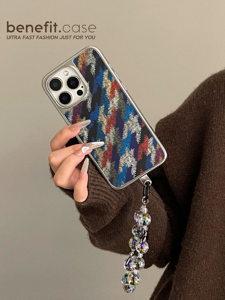 Case Set Phone Houndstooth / Strap