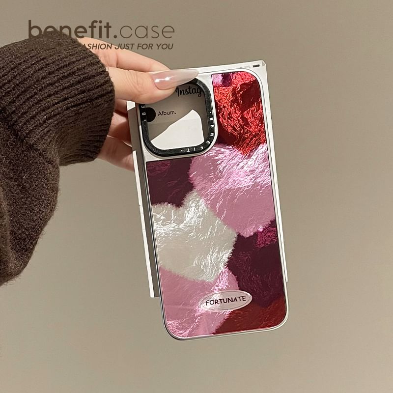 / Strap Set Case Heart Phone