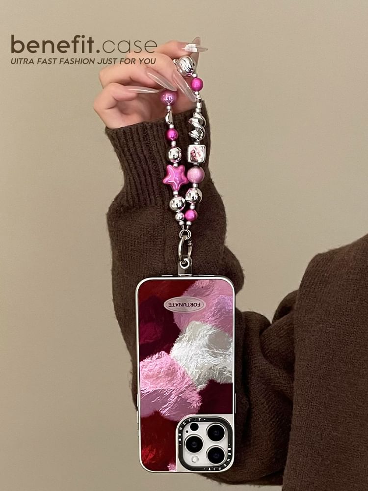 / Strap Set Case Heart Phone