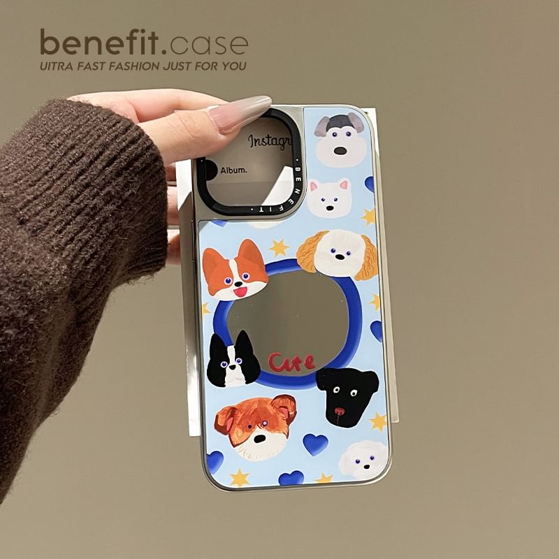 Case Dog Mirrored Phone