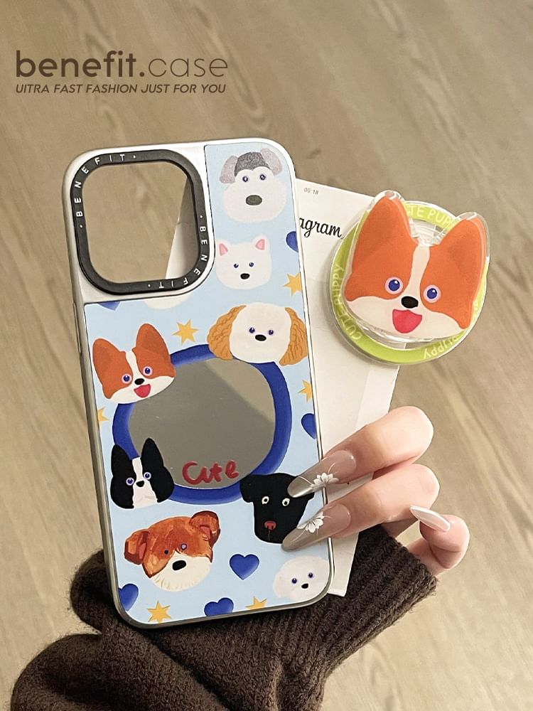 Case Dog Mirrored Phone