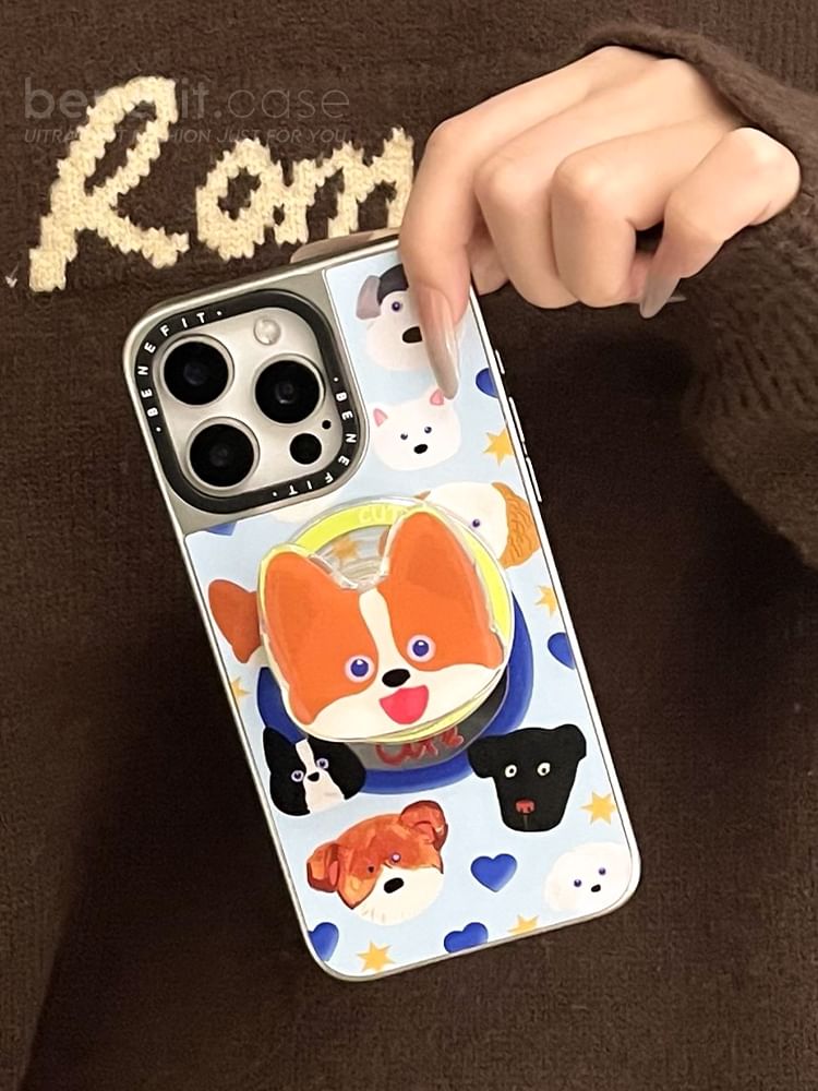 Case Dog Mirrored Phone
